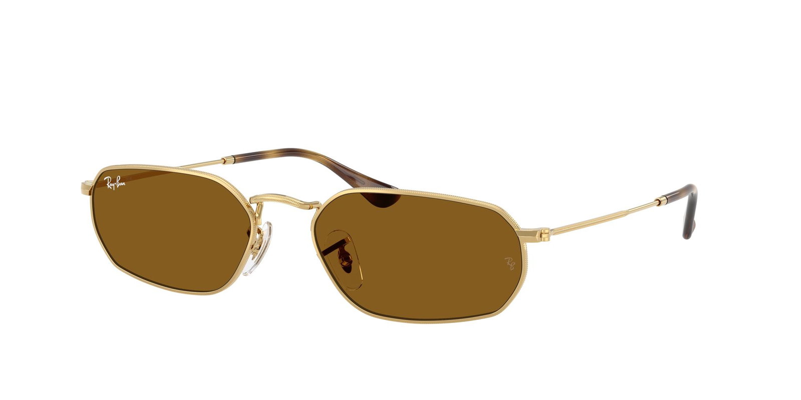 Ray Ban Sonnenbrille in Arista Gold 0RB3947 001/33